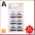 Customized factory supply black paper clip